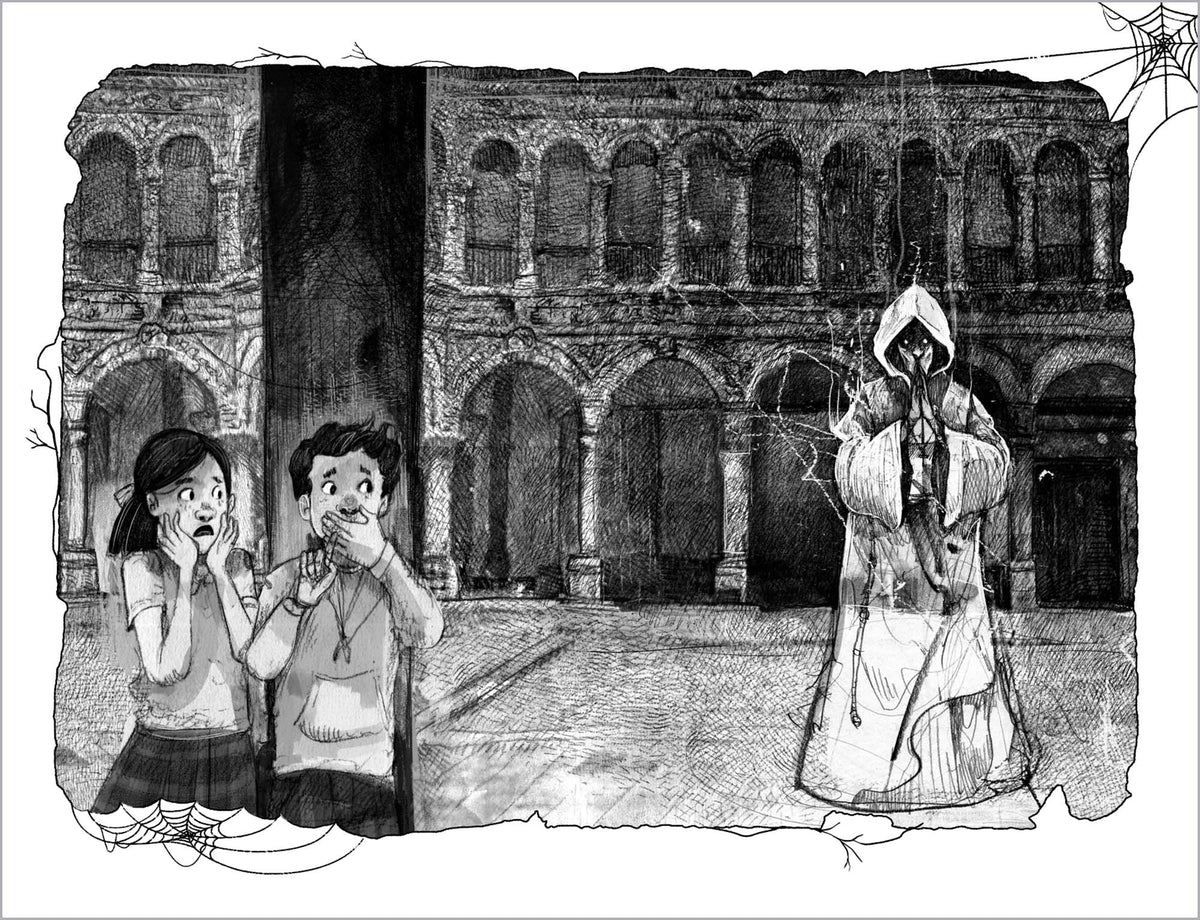 ¡Luis y Caro VS. los fantasmas de la ciudad! / Luis and Caro VS. The Mexico City Ghosts! interior 1 (ISBN 9786073833769) [onix:8f62f8a99746370de7c781b14d92aea7]