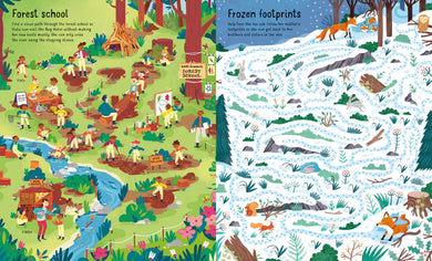 Usborne Book and Jigsaw Forest Maze interior 1 (ISBN 9781803705064) [onix-asset:cd8465187b92a43c785396aa6c32e796a9a2f220774cea17cb9c427a1a67dd1b]