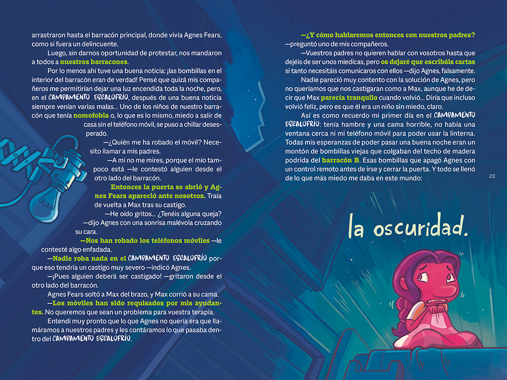 Hay un monstruo allí fuera / There's a Monster Out There interior 2 (ISBN 9788419507020) [onix:e3dafcfc1de26e338f72c1e0c7b8970b]