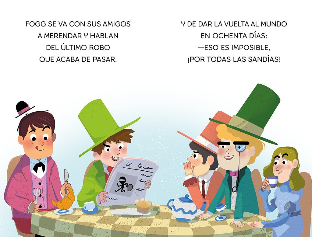 PHONICS IN SPANISH-Aprende a leer con Verne: La vuelta al mundo en 80 días / PHONICS IN SPANISH-Around the World in 80 Days interior 1 (ISBN 9788427237407) [onix:be3cdb7ccbca14de884ee441014483ef]