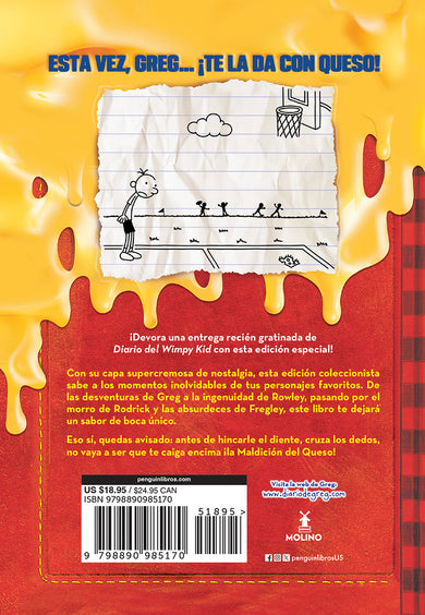 Diario del Wimpy Kid: Un renacuajo (Edición cantos pintados) / Diary of a Wimpy Kid (Sprayed Edges Edition) interior 1 (ISBN 9798890985170) [onix:1b7ab82cbcc84de6c95ad29a00efca91]