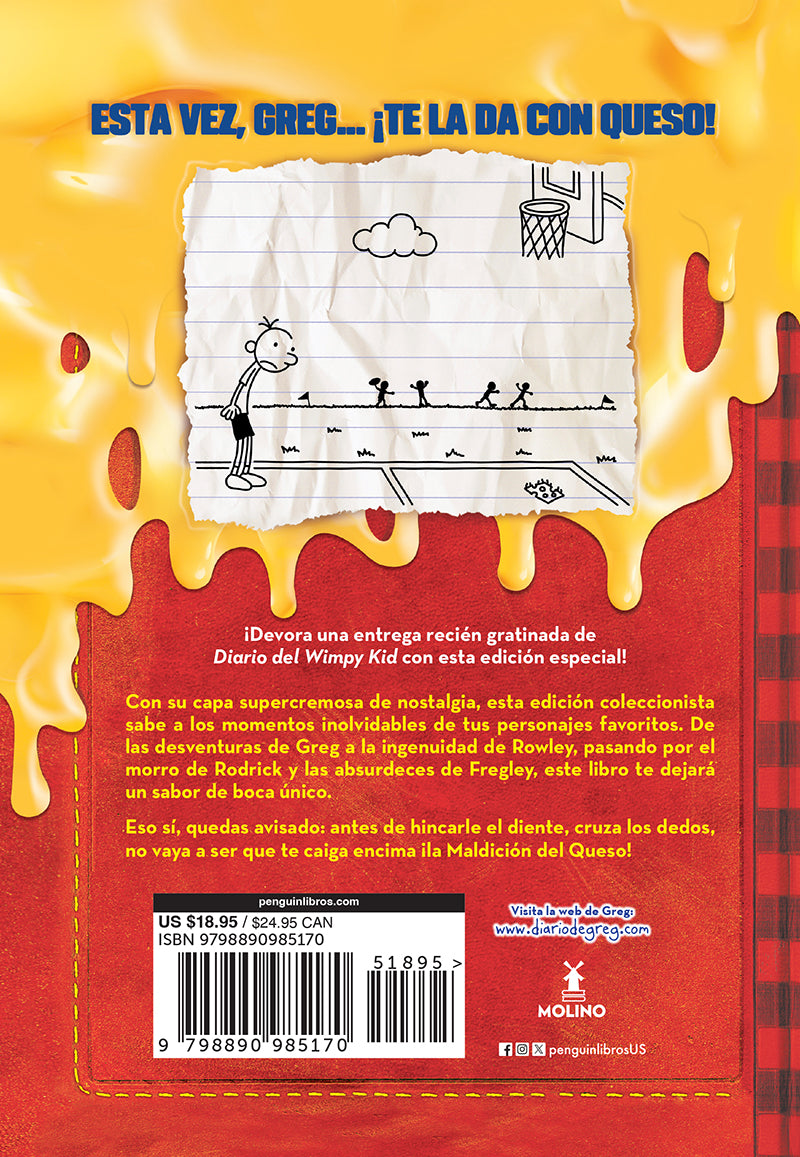 Diario del Wimpy Kid: Un renacuajo (Edición cantos pintados) / Diary of a Wimpy Kid (Sprayed Edges Edition) interior 1 (ISBN 9798890985170) [onix:1b7ab82cbcc84de6c95ad29a00efca91]