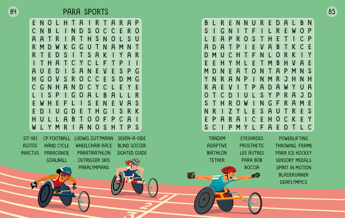 100 Children's Wordsearches: Sports interior 1 (ISBN 9781803701813) [onix-asset:15b66f40b9b719be50865c5a56942f560847d86c35d4ceb09a3bb62e8abdec13]