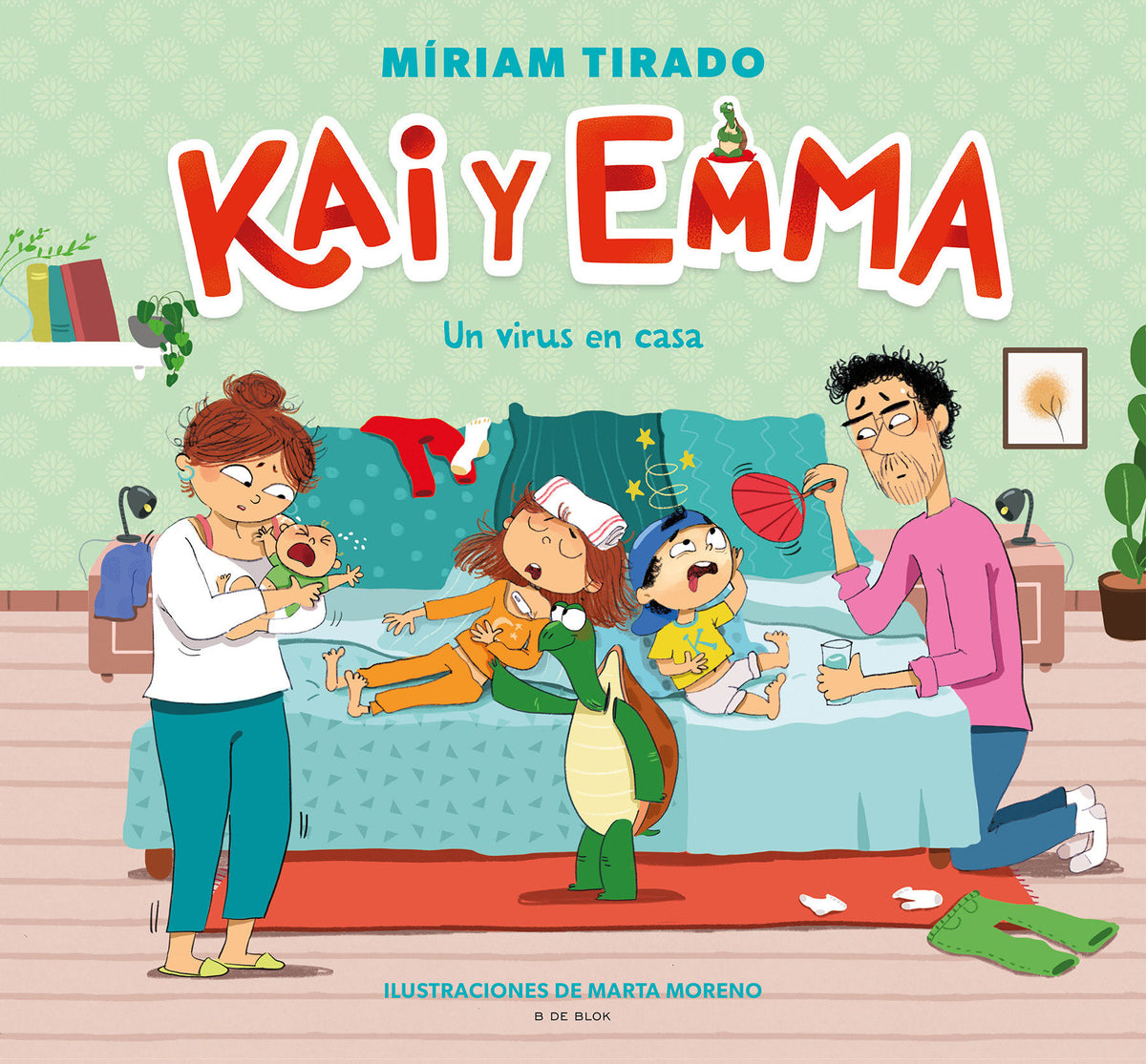 Kai y Emma: Un virus en casa / A Virus at Home cover (ISBN 9788419048264) [onix:a162230bb55f84d927137aa4f7484697]