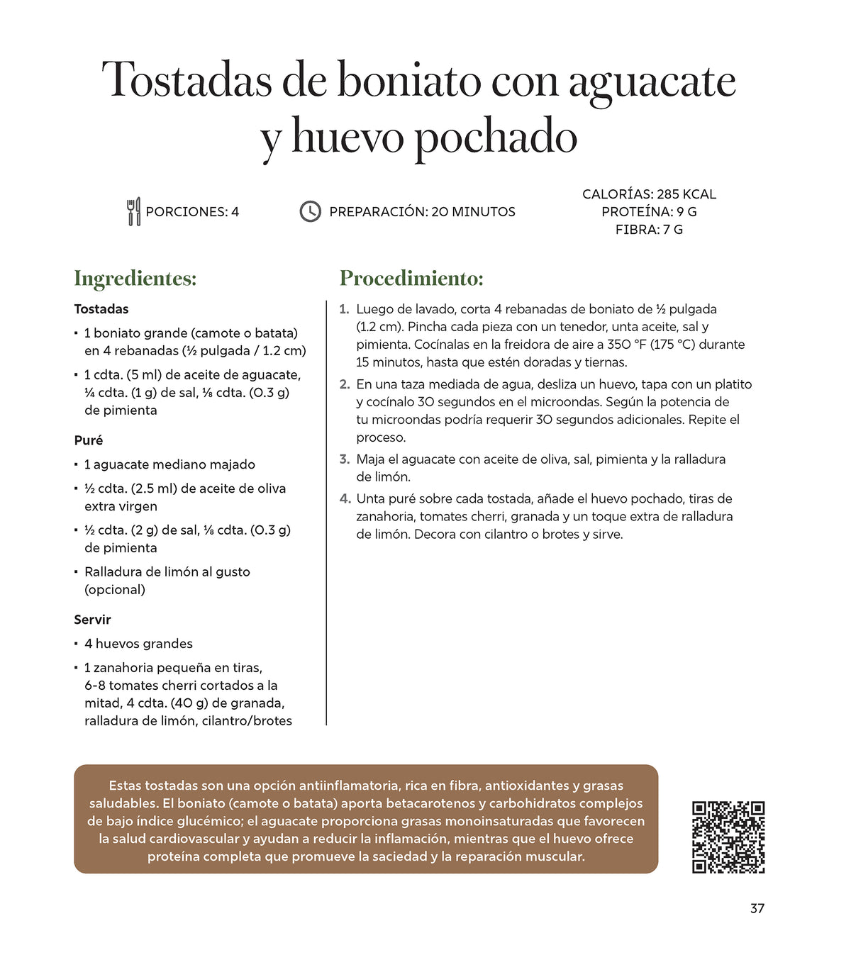 Cocina antiinflamatoria: Más de 100 recetas para sanar / Anti-Inflammatory Cooking: More Than 100 Recipes for Healing interior 2 (ISBN 9798890986443) [onix:0bd8c887ed312864fbe06bbfc2cbb96f]