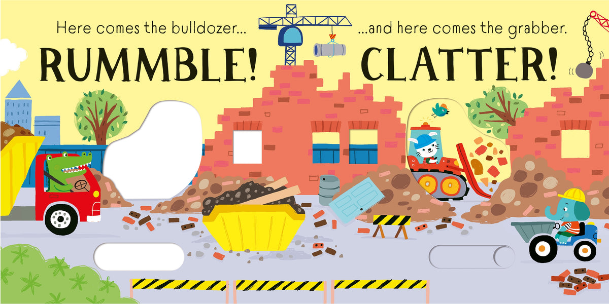 Slider Sound Books: Rummble! interior 1 (ISBN 9781805314578) [onix-asset:650f5bb2572ded24429e79778cc5632edc321d6c7e9d9ddb2c25e7ef76f45288]