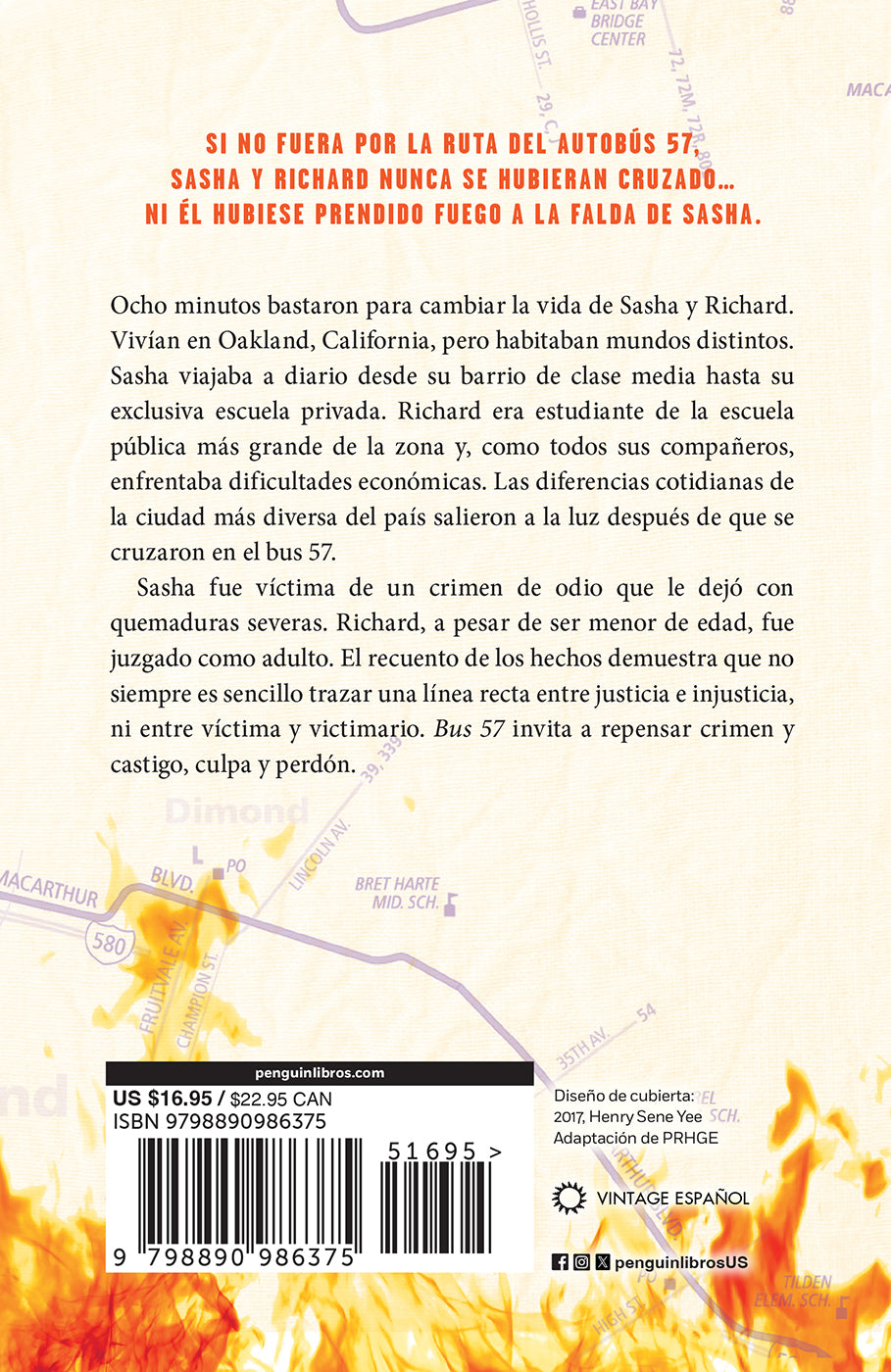 Bus 57: La historia de dos adolescentes y el crimen que cambió sus vidas / The 57 Bus: A True Story of Two Teenagers and the Crime That Changed Their Lives interior 1 (ISBN 9798890986375) [onix:8a4bea2e38eb4533bc0e0f1556b26e15]