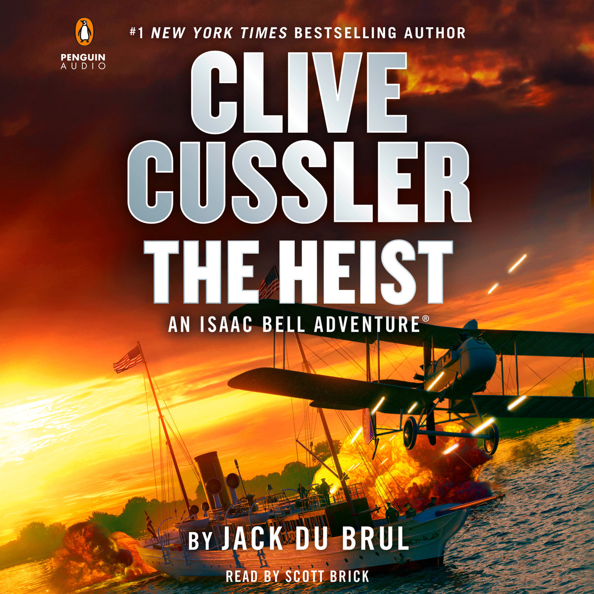 Clive Cussler The Heist cover (ISBN 9780593826928)