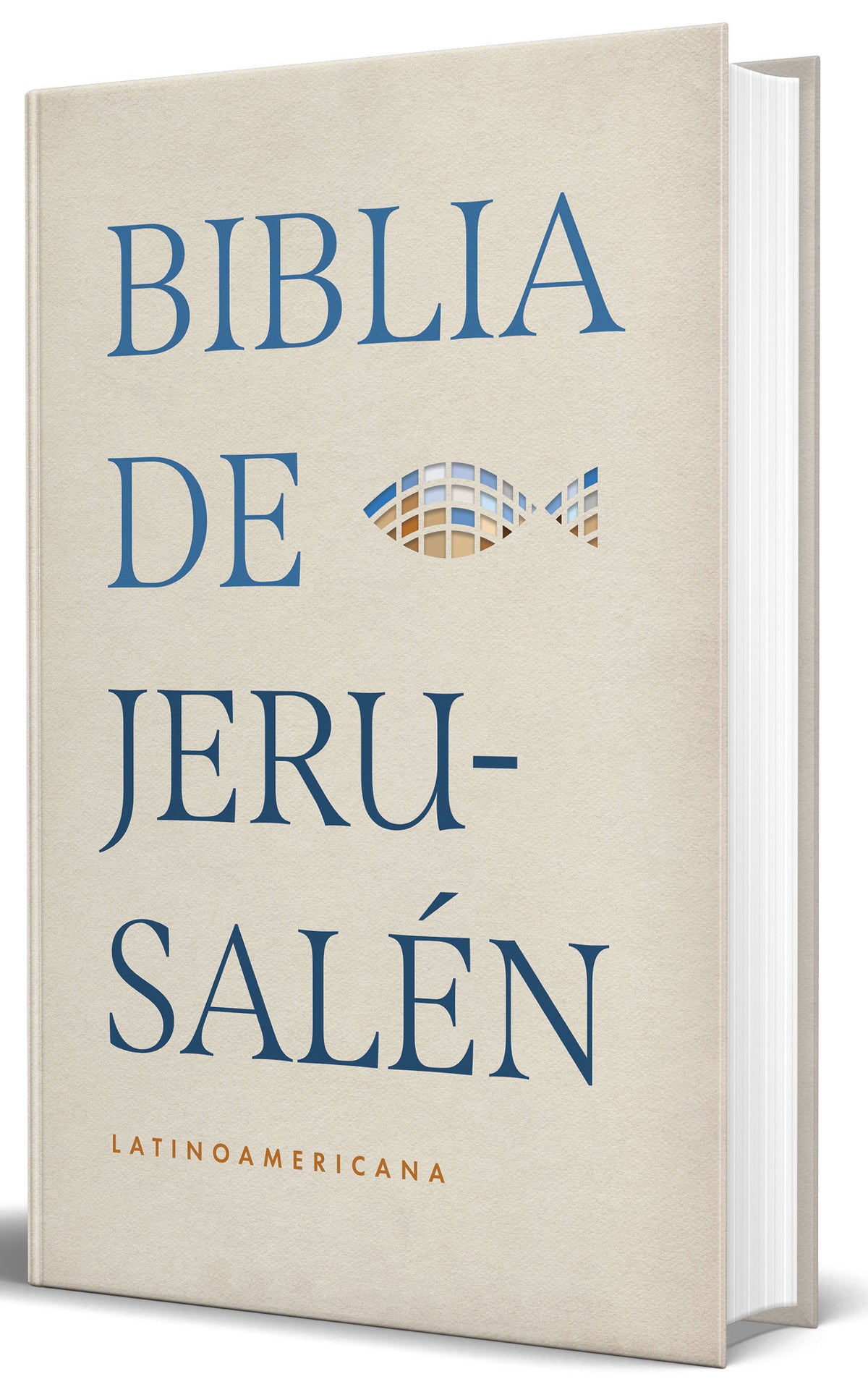 Biblia Católica Biblia de Jerusalén Latinoamericana, tapa dura, edición clásica marrón arena / Spanish Jerusalem Bible, Latin American Edition, Hardcover, cover (ISBN 9798890984265) [onix:fe2b1141d2d7c00fbbc184a7368dcb94]