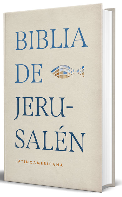 Biblia Católica Biblia de Jerusalén Latinoamericana, tapa dura, edición clásica marrón arena / Spanish Jerusalem Bible, Latin American Edition, Hardcover, cover (ISBN 9798890984265) [onix:fe2b1141d2d7c00fbbc184a7368dcb94]
