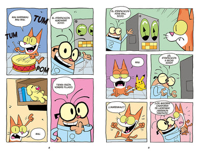 Gatástrofe en el laboratorio del Doctor Croqueta / Cat-astrophe in Doctor Croqueta’s Laboratory interior 4 (ISBN 9791387724306) [onix:df8307fd649b8d8f85dc6b3834c3b6c8]