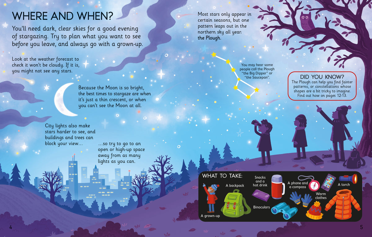 Usborne Stargazing Book interior 1 (ISBN 9781803708683) [onix-asset:89d693ed83cea2874c200fdc97261847451accf923b8a2605f5507fef79a9d71]
