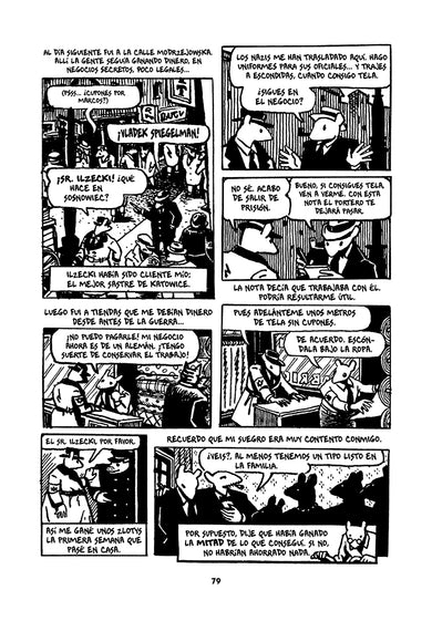 Maus I: Relato de un sobreviviente. Mi padre sangra historia / Maus I: A Survivor's Tale: My Father Bleeds History interior 3 (ISBN 9788418897009) [onix:ee35d6b17866c9cd753f0fe3ed4f3862]