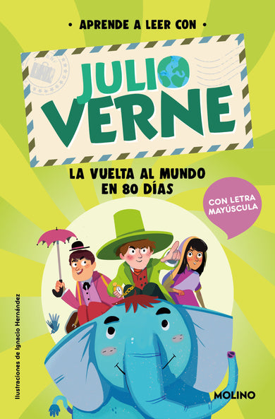 PHONICS IN SPANISH-Aprende a leer con Verne: La vuelta al mundo en 80 días / PHONICS IN SPANISH-Around the World in 80 Days cover (ISBN 9788427237407) [onix:4c48435f7f61bdbcbc7a70c8790b3be3]