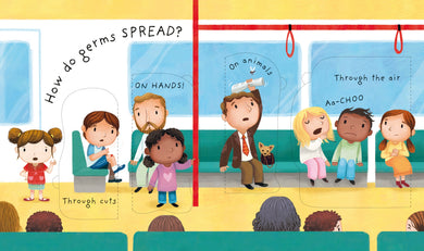 Very First Questions and Answers What are Germs? interior 1 (ISBN 9781474924245) [onix-asset:b8a0bb8ef8b8f129c0706f59061b12db6902ae1624506811e79b4ff6c7e7d99a]