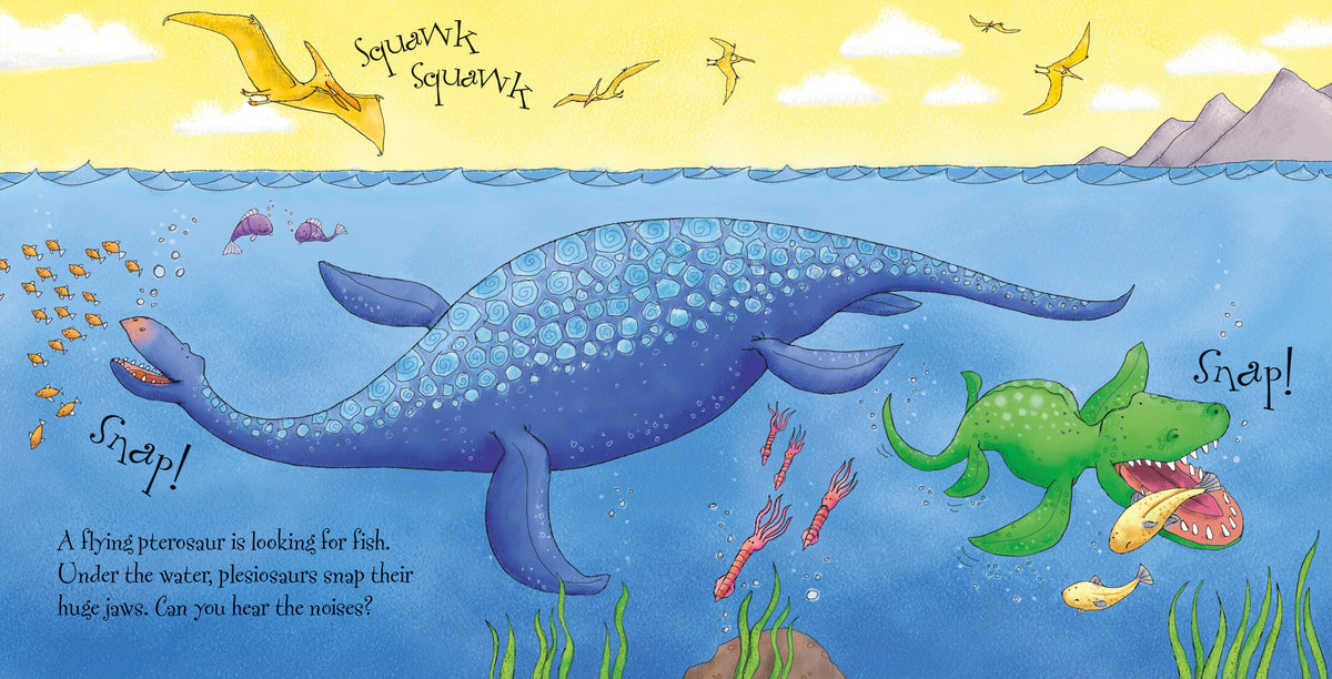 Noisy Dinosaurs interior 1 (ISBN 9780746097847) [onix-asset:a8d1ee182e2cccbf27d07a4082324ed272e81b9dc78a6ddb4ad045462087304a]