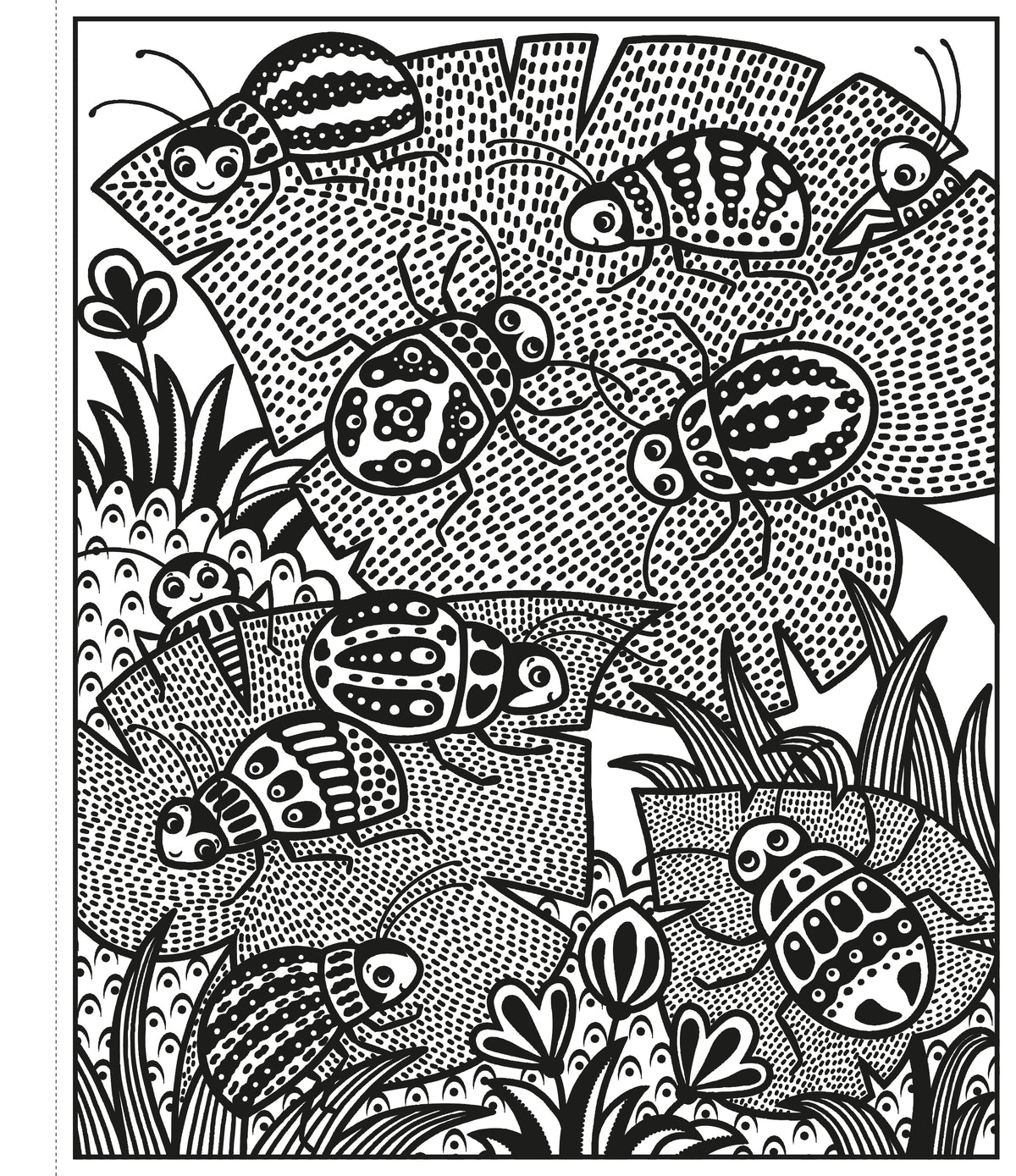 Jungle Magic Painting Book interior 1 (ISBN 9781474927499) [onix-asset:48a795321ee0ded7c1cb635672060b016424f9586218073d8875048738a4ffc0]