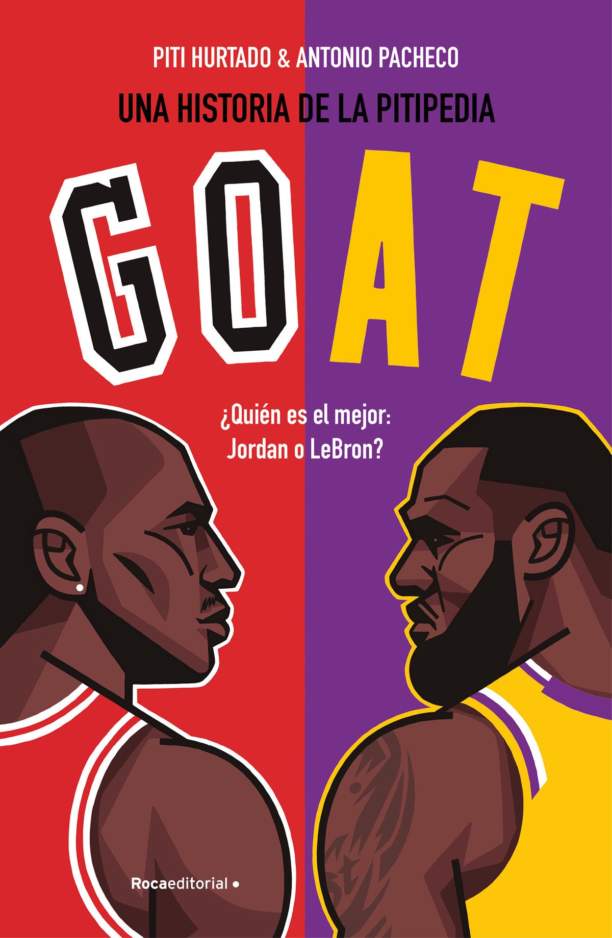 Goat. ¿Quién es el mejor: Jordan o LeBron? / Goat: Who's the best? cover (ISBN 9788419743954) [onix:c68d7557f49244d78cb9b7bc003c6982]