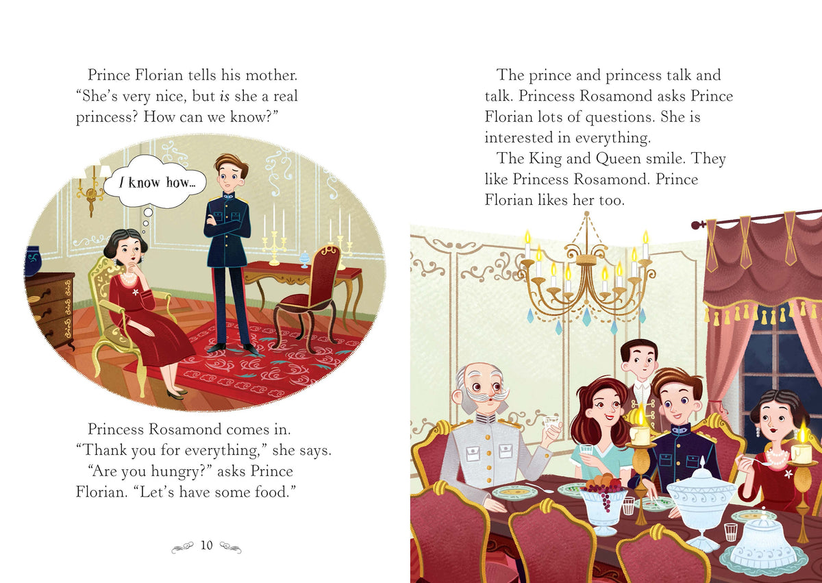 The Princess and the Pea interior 1 (ISBN 9781474959889) [onix-asset:10cb06a1a4b4d191a4c74ba60cfb3a4a9165eeedf4db89d2a23a3569f65ac930]