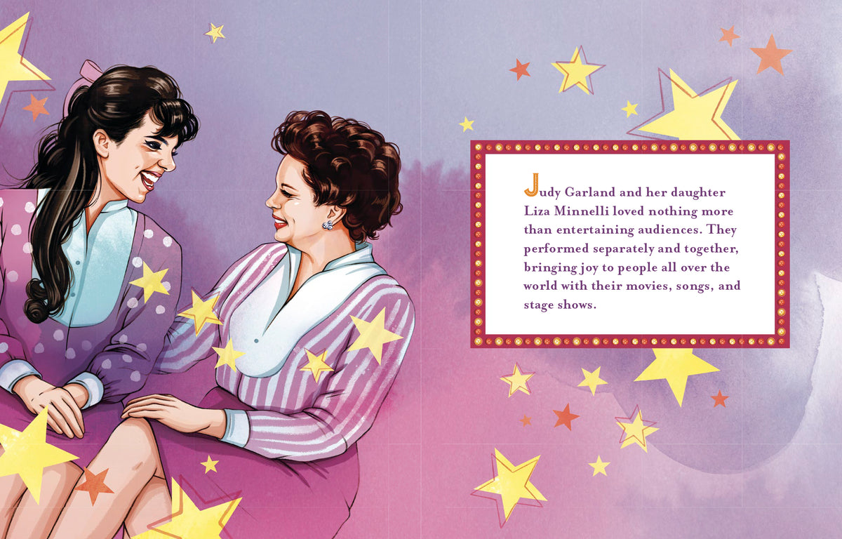 Judy Garland & Liza Minnelli: A Little Golden Book Biography interior (ISBN 9798217116447) [onix-asset:91484e56a4a8f347e861a01dd0b254ac8356123f42d9c4099641c661f6a95974]