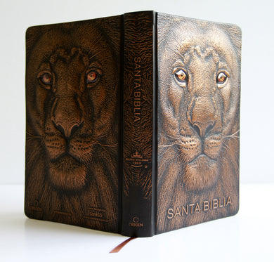 Biblia RVR 1960 Letra grande León de Judá edición especial bronce / Spanish Bible RVR 1960 Large Print Imitation Leather Lion of Judah Special Edition interior 4 (ISBN 9798890980076) [onix:8df176ce23ca703866401f95db0480d8]