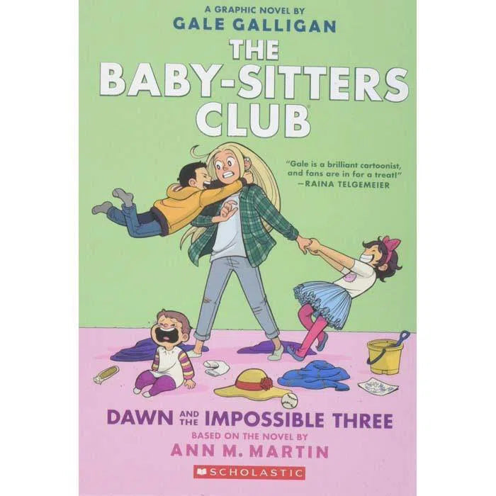 Baby-sitters Club, The #01-10 Full-Color Bundle (10 Book) (Raina Telgemeier) (Ann M. Martin) Scholastic