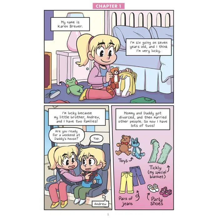 Baby-Sitters Little Sister #01 Karen's Witch (Graphic Novel) (Ann Martin)