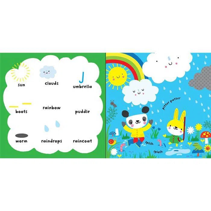 Baby's Very First Play book Garden Words Usborne