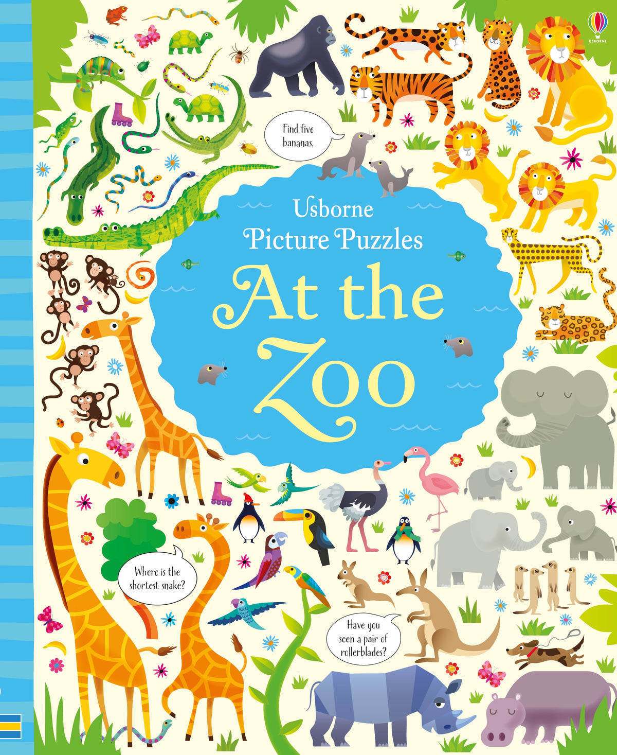 Usborne Book and Jigsaw At the Zoo interior 1 (ISBN 9781805077732) [onix-asset:3bbf39921a9a2d2f75acf44bb2a3d95feebfdac96b0a80fd6c9b25058604b0e8]