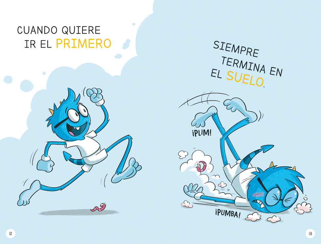 Grandes Pinreles / Pete's Big Feet: School of Monsters interior 2 (ISBN 9788418594052) [onix:9cd273e15a506c83cae8cb9fc3c45f88]