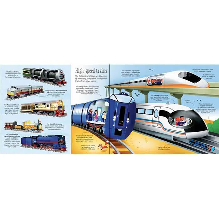 Big book of Trains Usborne