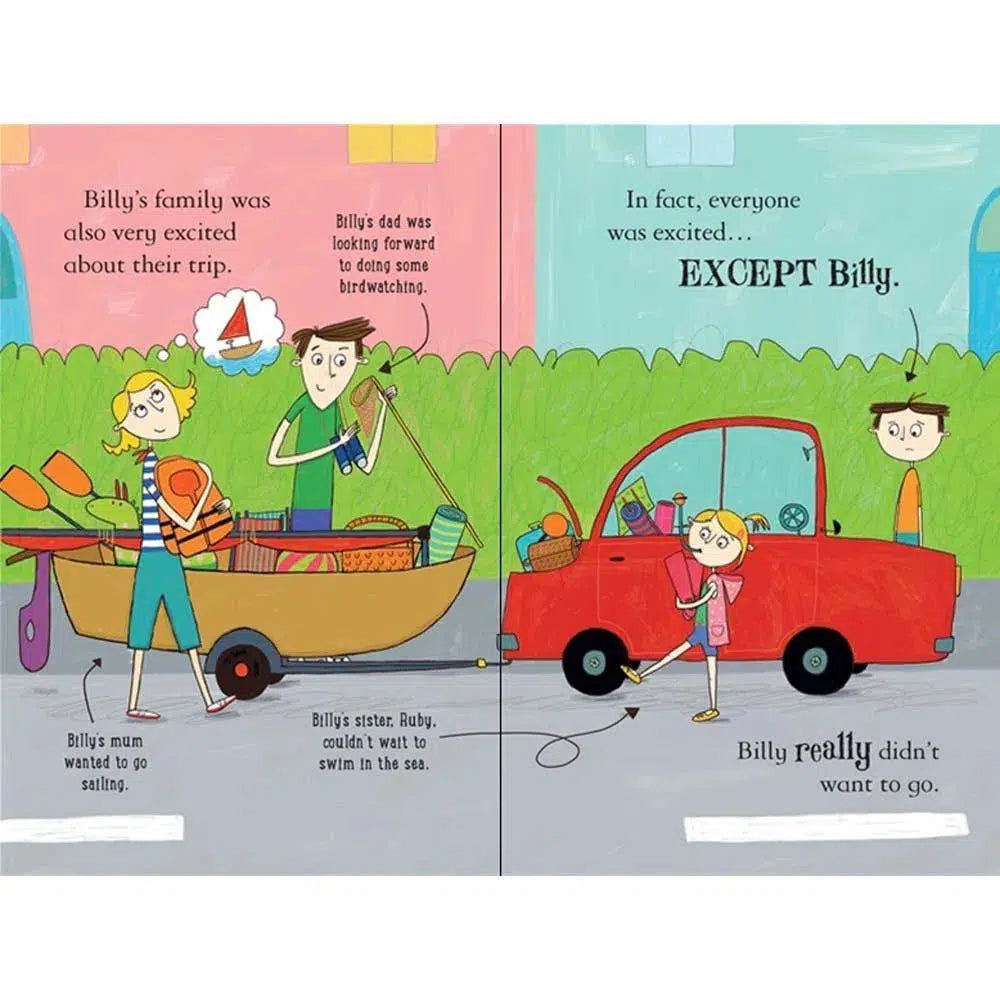 Billy and the Mini Monsters #09 Monsters at the Seaside (Paperback)(Zanna Davidson) Usborne