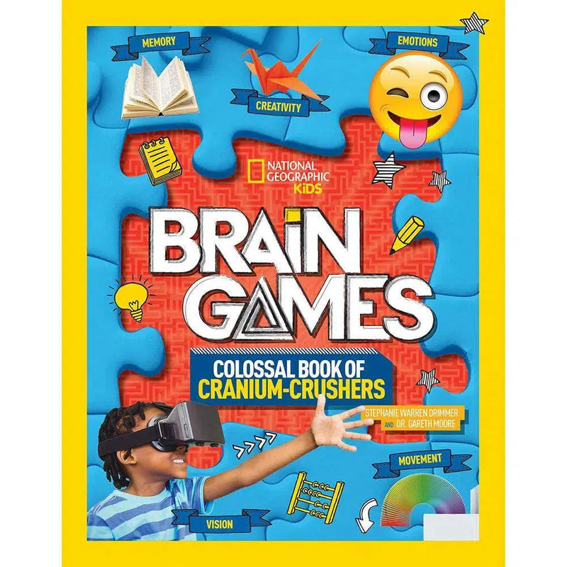 Brain Games: Big Book of Boredom Busters-Children’s / Teenage general interest: Hobbies/ quizzes/ toys and games-買書書 BuyBookBook