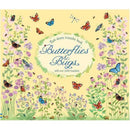 Butterflies and Bugs Rub-down transfer book (Hardback) Usborne