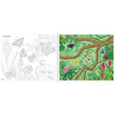 Butterflies and Bugs Rub-down transfer book (Hardback) Usborne