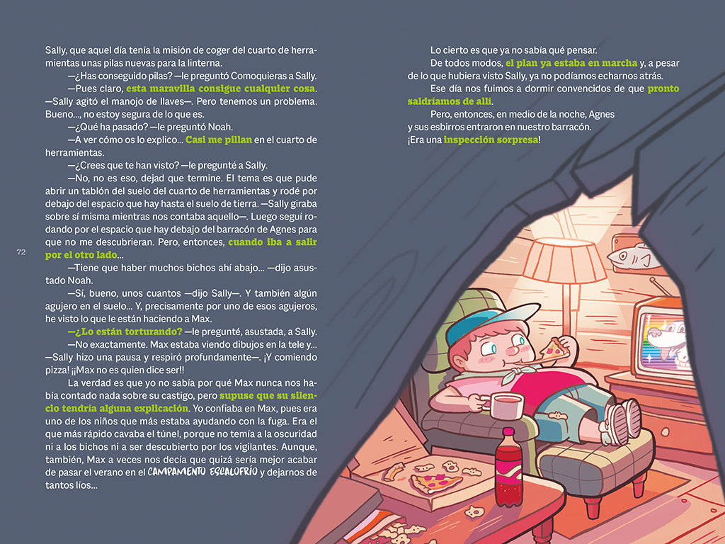 Hay un monstruo allí fuera / There's a Monster Out There interior 4 (ISBN 9788419507020) [onix:8af4b311c3c79e9e2d6f77cf556b3d55]