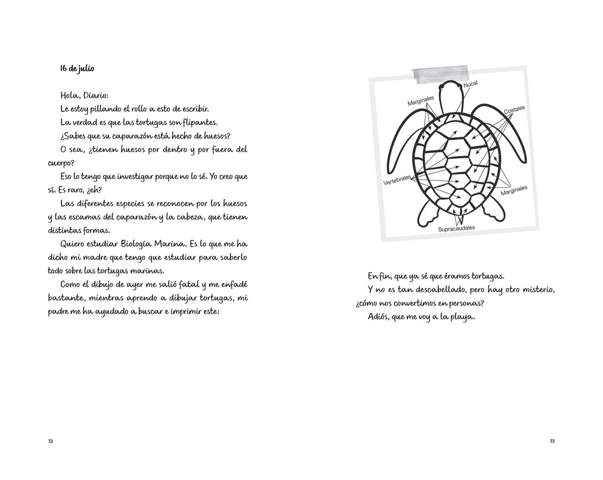 Cuando fuimos tortugas / When We Were Turtles interior 1 (ISBN 9788419514554) [onix:a3744393d977f46cf2942b60fdc4850b]