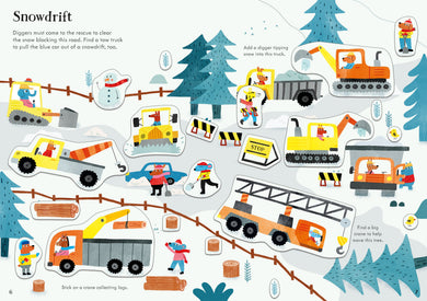 Little First Stickers Diggers and Cranes interior 1 (ISBN 9781474952255) [onix-asset:f56dd4308930dc102d57a91491cc28ca5da59d6695e1fc93a8460a0296749f37]
