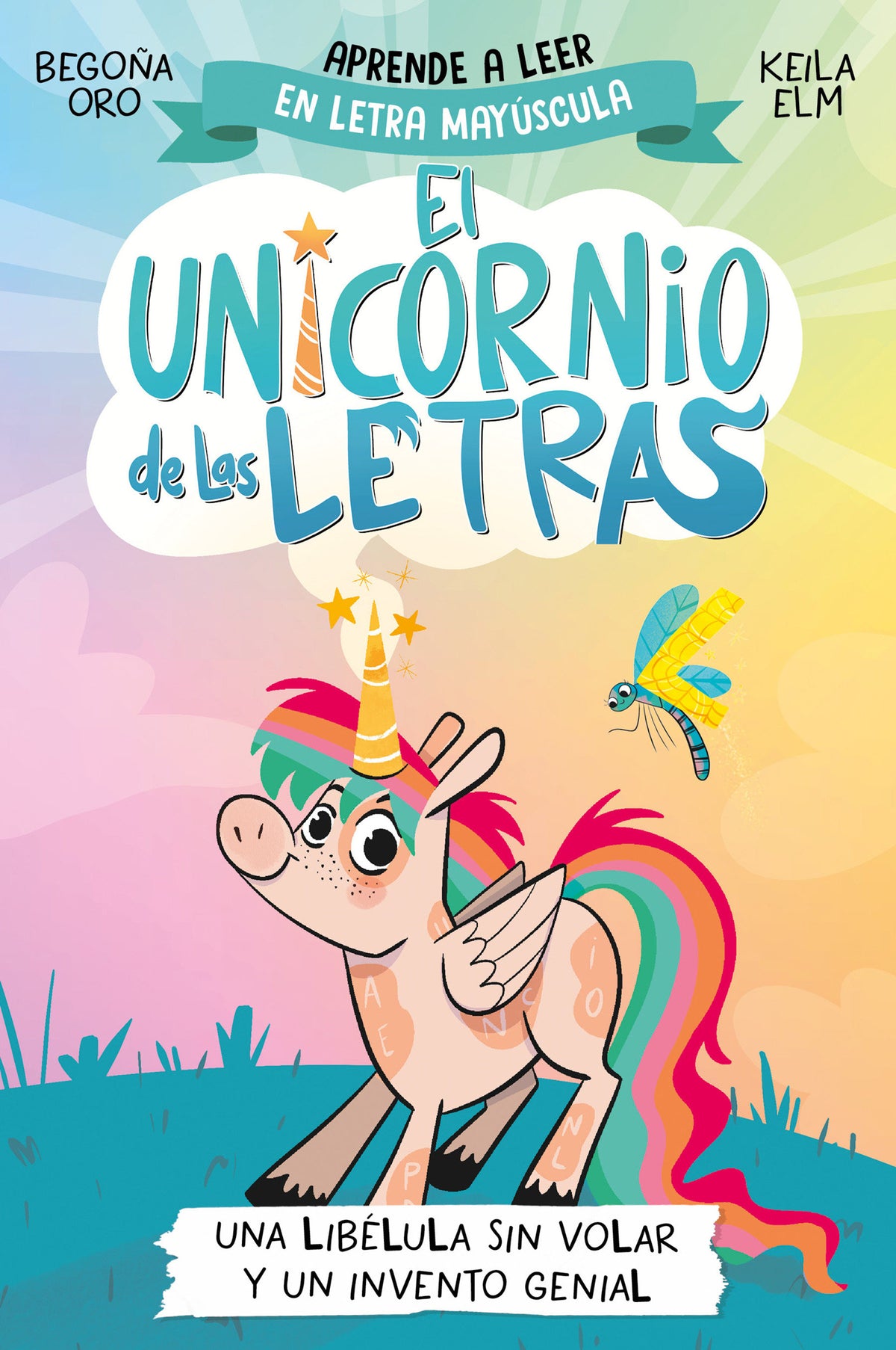 Una libélula sin volar y un invento genial. Aprender a leer con MAYÚSCULAS (a partir de 5 años) / A Flightless Dragonfly and a Brilliant Invention cover (ISBN 9788448868963) [onix:d2af06c2390167073792923768ba279f]
