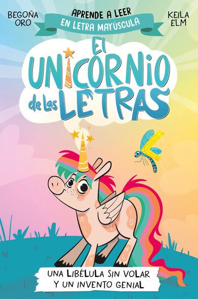 Una libélula sin volar y un invento genial. Aprender a leer con MAYÚSCULAS (a partir de 5 años) / A Flightless Dragonfly and a Brilliant Invention cover (ISBN 9788448868963) [onix:d2af06c2390167073792923768ba279f]