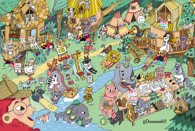 Lili Lupa y el misterio de los animales desaparecidos / Lili Lupa and the Mystery of the Missing Animals interior 4 (ISBN 9788448871673) [onix:617170368146692bd1d35f6131a94d1d]