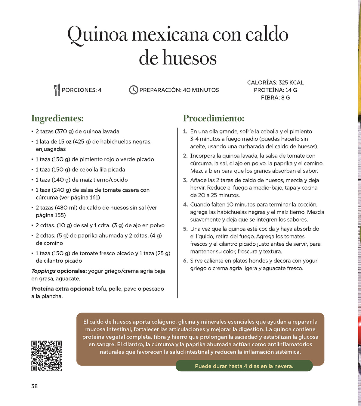 Cocina antiinflamatoria: Más de 100 recetas para sanar / Anti-Inflammatory Cooking: More Than 100 Recipes for Healing interior 3 (ISBN 9798890986443) [onix:d5521c626afec3ba8f0b250c4f4db62f]