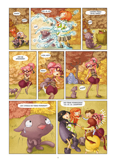 Pequeñas brujas: El misterio del hechicero / Little Witches: The mystery of the sorcerer interior 1 (ISBN 9788420440170) [onix:2b1e3a8e77593d91c8ed18001fec037a]