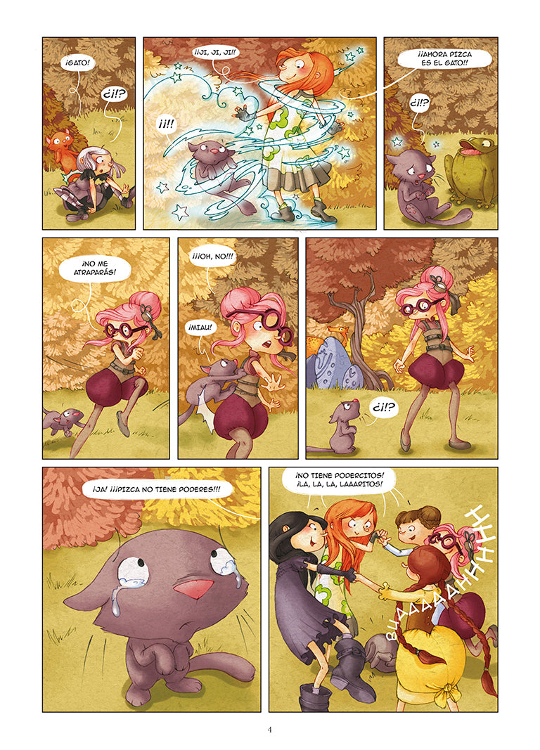 Pequeñas brujas: El misterio del hechicero / Little Witches: The mystery of the sorcerer interior 1 (ISBN 9788420440170) [onix:2b1e3a8e77593d91c8ed18001fec037a]