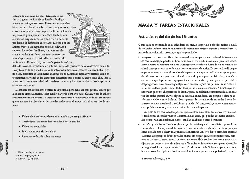 Almanaque de la bruja tradicional: Rituales, magia y folklore a lo largo del año / Traditional Witch's Almanac: Rituals, magic and folklore throughout the yea interior 5 (ISBN 9788402428394) [onix:2dd95df01ef1c1a433e019ab8cbd40b4]