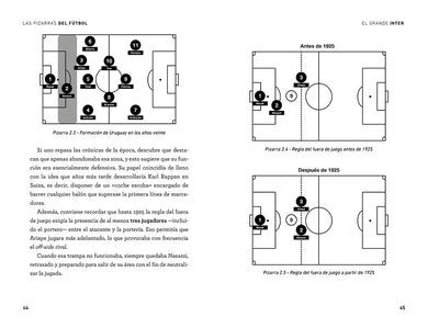 Las pizarras del fútbol / The Tactical Boards of Soccer interior 3 (ISBN 9788419441591) [onix:f6481b9e4d7261aacec2f331a7025b8a]