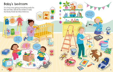 First Sticker Book The New Baby interior 1 (ISBN 9781805070696) [onix-asset:e9917be4ca2c8861f390d72c7bef5e6413e6ce8e01cd2b88bb2a641d68916ff5]