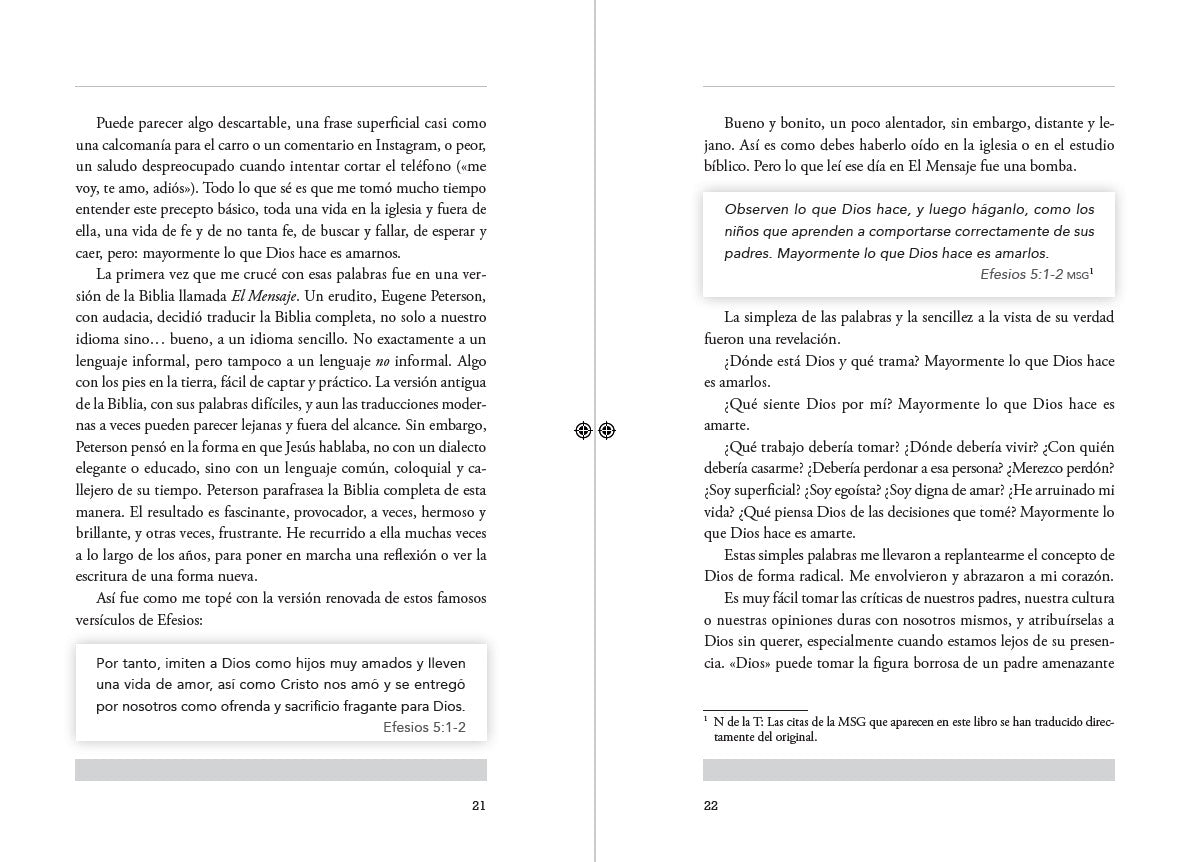 Mayormente lo que Dios hace / Mostly What God Does interior 2 (ISBN 9798890982087) [onix:4dba3fe8628567e532fb323d9677dbe2]