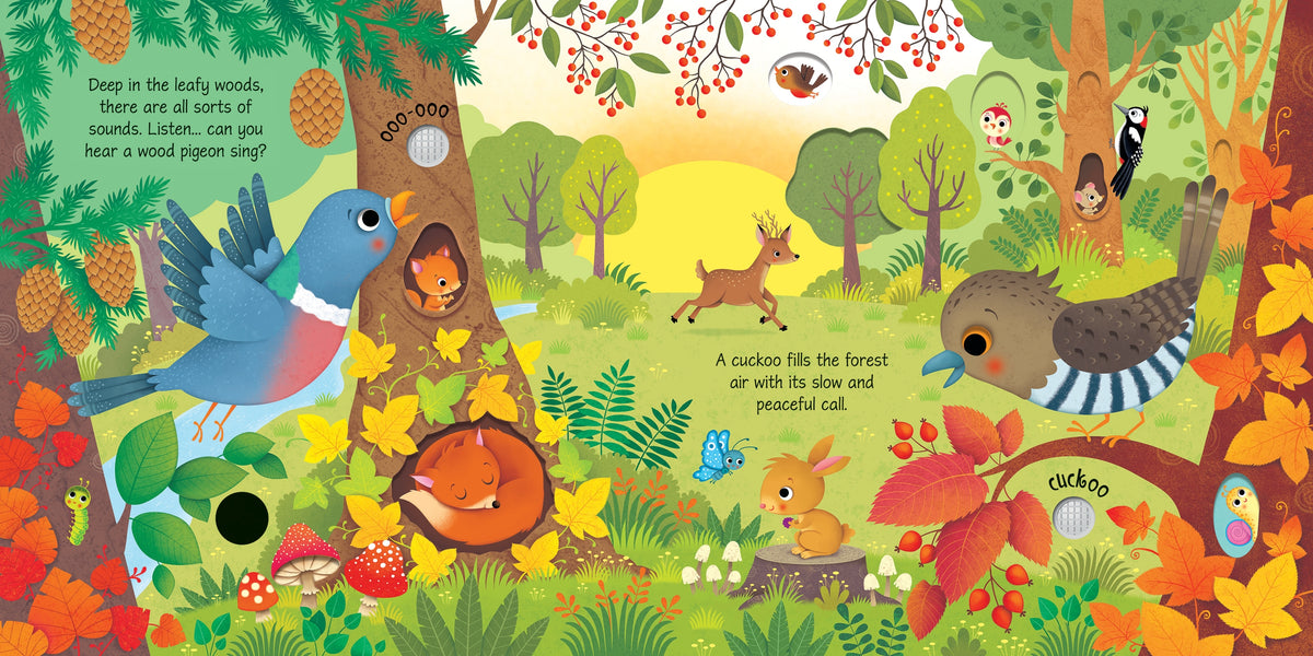 Woodland Sounds interior 1 (ISBN 9781474936811) [onix-asset:8aecd2f2c86e4e4f082d01fd42779e93a51a490b579999b139b919d5c352f597]