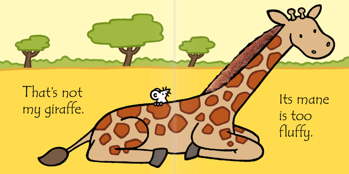 That's not my giraffe. interior 1 (ISBN 9781474945554) [onix-asset:dbf2deebdc14d28de62d4386d3928595978bc83f3ba3210ecfad7a3fcb3b5d6c]